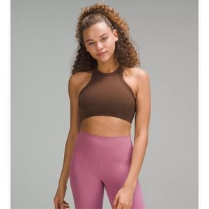 Lululemon Ribbed Nulu High Neck Yoga Bra